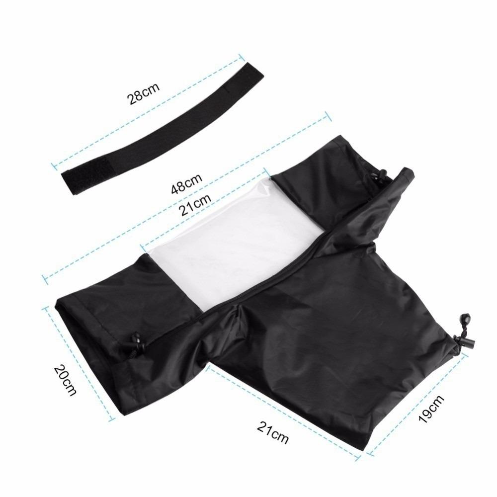 Waterproof Rainproof Accessories Rain Dustproof Protective Coat  For DSLR SLR Cameras чёрный