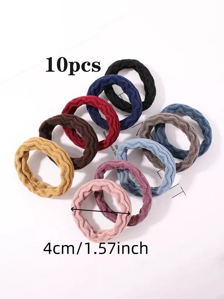 10/20/30/50 Stück Mädchen Bunte Haarband Set Nylon Elastisches Gummiband Kinder Zopfhalter Scrunchies Kinder Haarzubehör