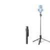 Bluetooth Selfie Stick & Tripod with Fill Light for Live Streaming and Photography