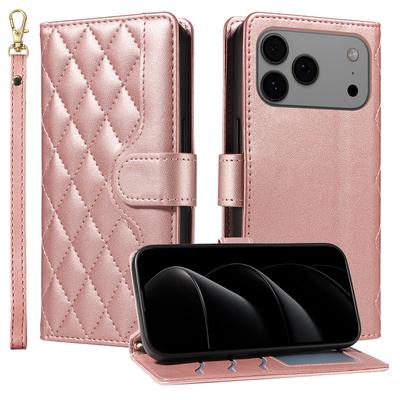 Crossbody Magnetic Cards Solt Wallet Leather Flip Case For iPhone 17 Pro Max 16 Plus 15 14 13 12 11 16E Kickstand Bag Book Cover