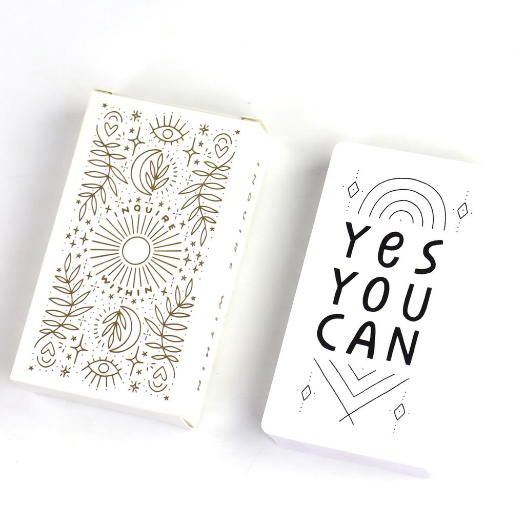 Inquire Within Deck 10.3*6cm 60 Hand Illustrated Oracle Cards To Inspire Inner Wisdom, Growth & Connectedness