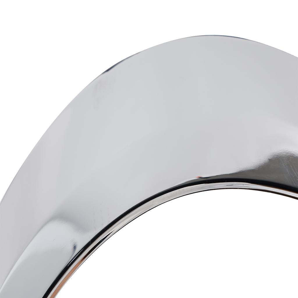 Links+Rechts Hinten Rücklicht Lampen Zierring Für Fiat 500L 2014-2020 Chrom