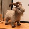 Big Horn Goat Goat Plush Toy Plush Stuffed Doll Cute Animal Figurine  Party Layout