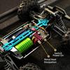 Professional 1:16 High Speed 80KM/H 4-wheel Drive MAX/PRO Brushless Remote Control Car Off-Road Drift RC Racing Vehicle for Kids Adults Outdoor Toys