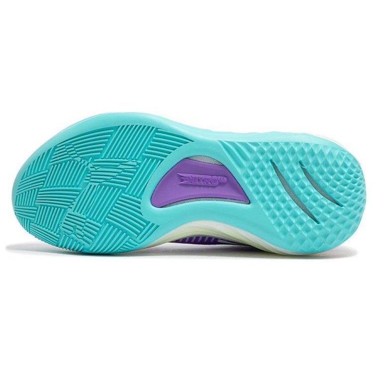 Puma All-Pro Nitro Deep Aqua Purple Glimmer Unisex Sneakers Blue 309689-02
