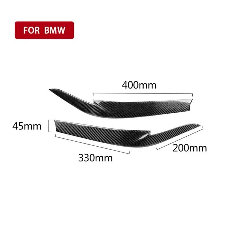

Карбоновые фары, брови, веки, подходят для BMW G30 5 серии, автомобильные аксессуары, передняя фара, брови, наклейка для стайлинга автомобиля чёрный