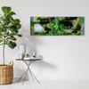 Canvas Print, Green Buddha Statue