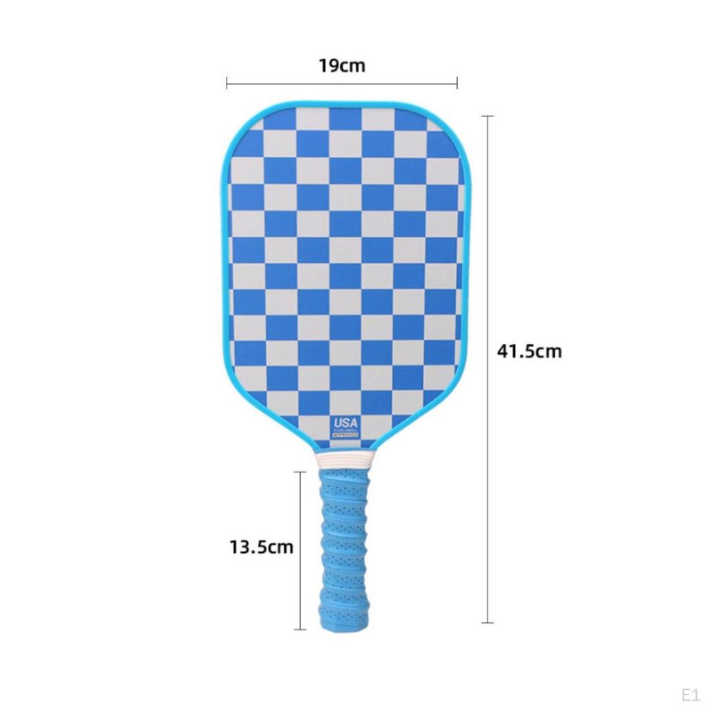 Paddle Sports Bundle with Bag and Balls Checkerboard Racket Set Lightweight Gear for