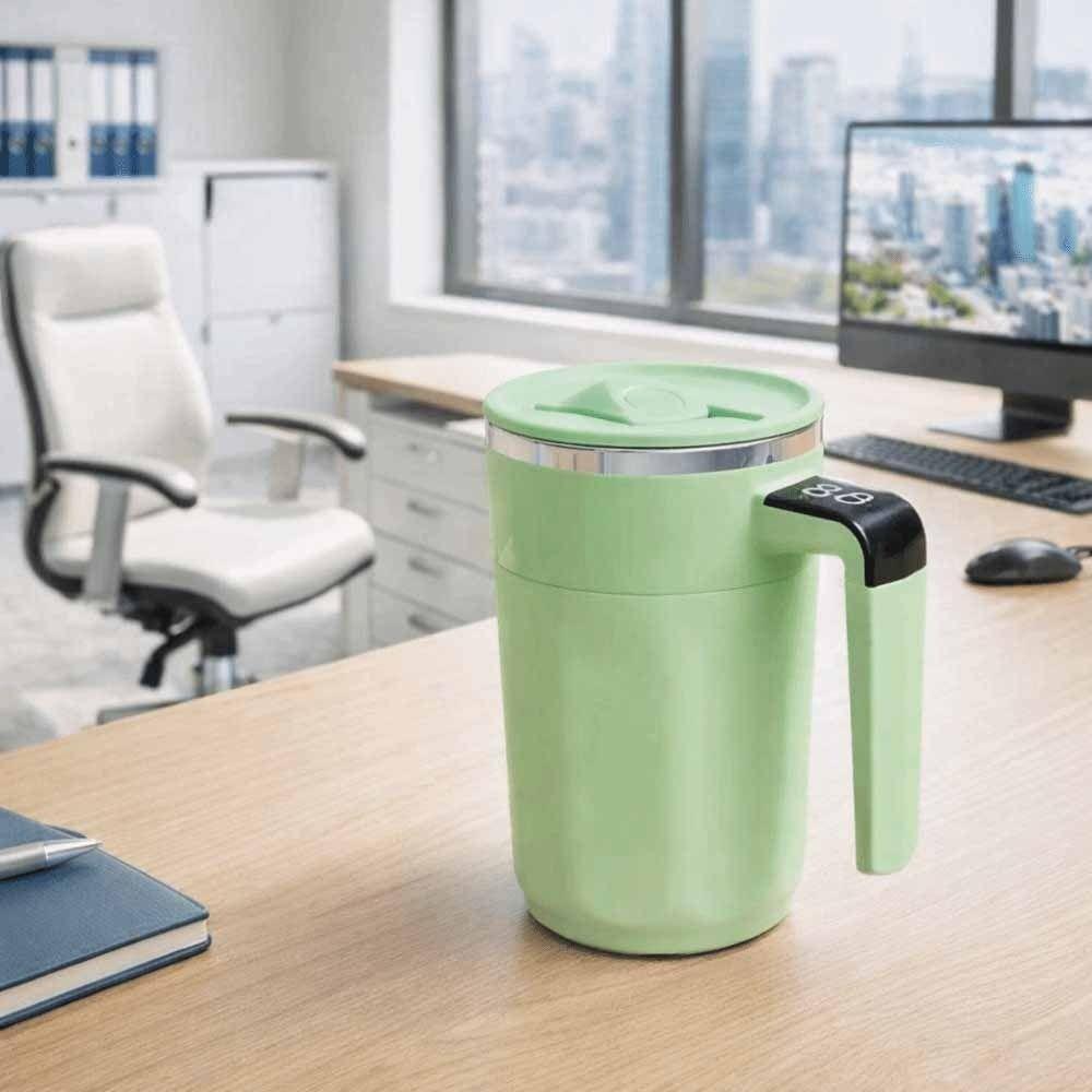 Rechargeable Automatic Stirring Cup Magnetic Stirring Heating Mixer Cup  Travel