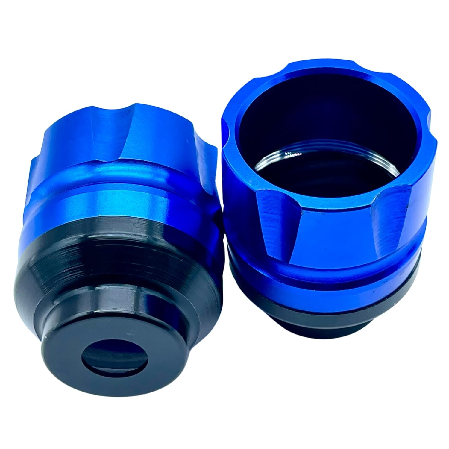 

shymie Axle Slider Bike Universal Protector Front Moped Diy Guard Parts Engine Aluminum Hole синий