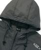 Kulte Utility Nylon Hood Vest Gray