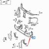 Suitable Front Bumper Skeleton with Reinforcement for Mercedes-Benz S-Class W220 S350