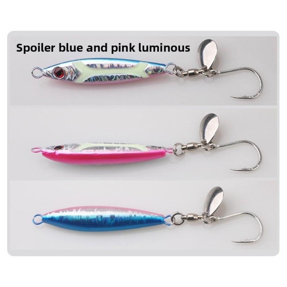 30g/40g Glow Shore Jig Spinnerhook Boat Fishing Lure Premium Quality Jigging Lure  Boat Fishing