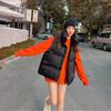 New cotton vest women's autumn and winter short small popular fashion outer wear cotton vest jacket