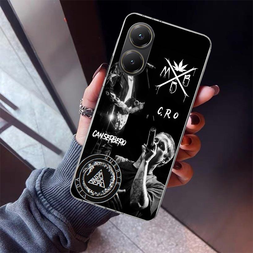 Residente C-Canserbero Phone Case For Xiaomi Poco X7 X6 X5 Pro F7 Ultra Redmi 15C 15 13 13C 12 12C 10 10A 10C 9 9A 9C 9T Shell P