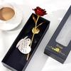 1pc Eternal Golden Rose Gift Box, Valentine's Anniversary Birthday Present for Wife, Forever Flower, Luxury Decor, Keepsake
