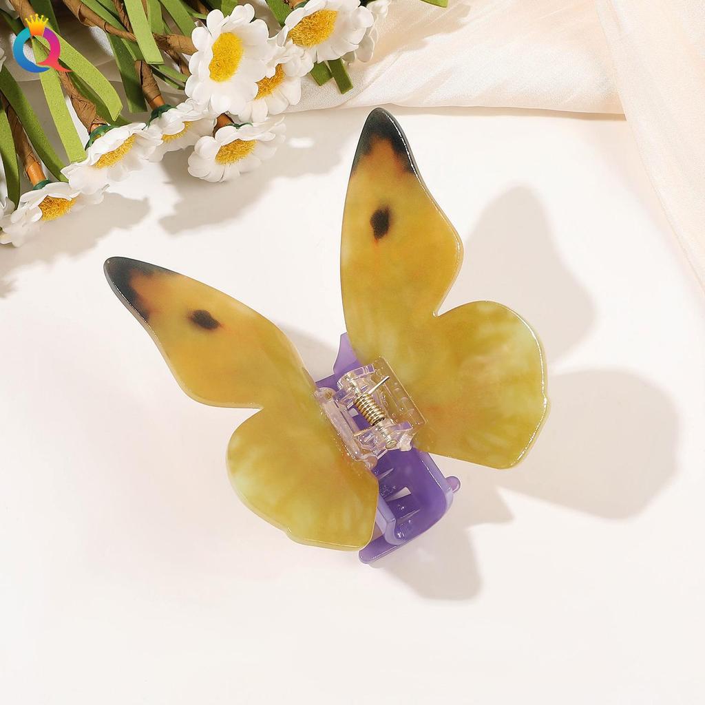8 Style Transparent Mini Hair Pins Claw Crab Girls Women Barrette Acrylic Butterfly Hair Clips Korean Hair Accessories