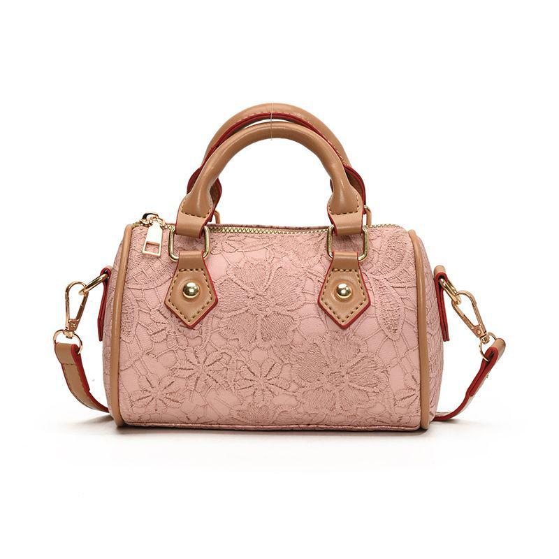 French-Style Boston Bag: New Fashion Pillow Handbag for Shoulder or Crossbody Carry