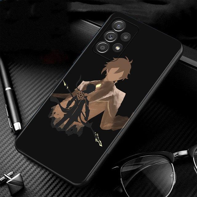Telefon Funda Genshin Impact Anime Für Samsung Galaxy A71 A52 A41 A51 A02s A12 A21s A72 A32 4g A31 a53 A23 A13 A52s 5g Capinha
