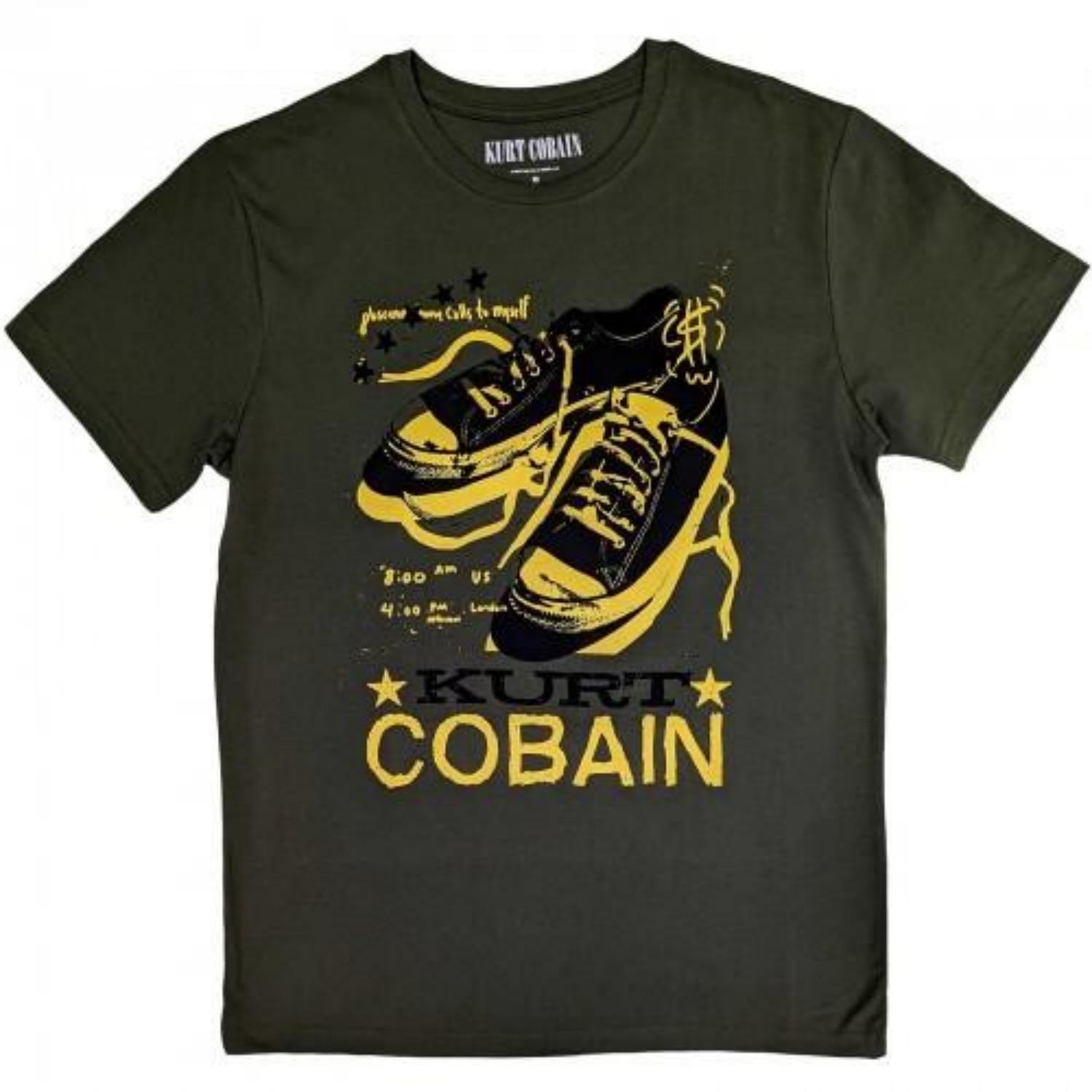 Kurt Cobain Unisex Adult Converse T-Shirt S чёрный