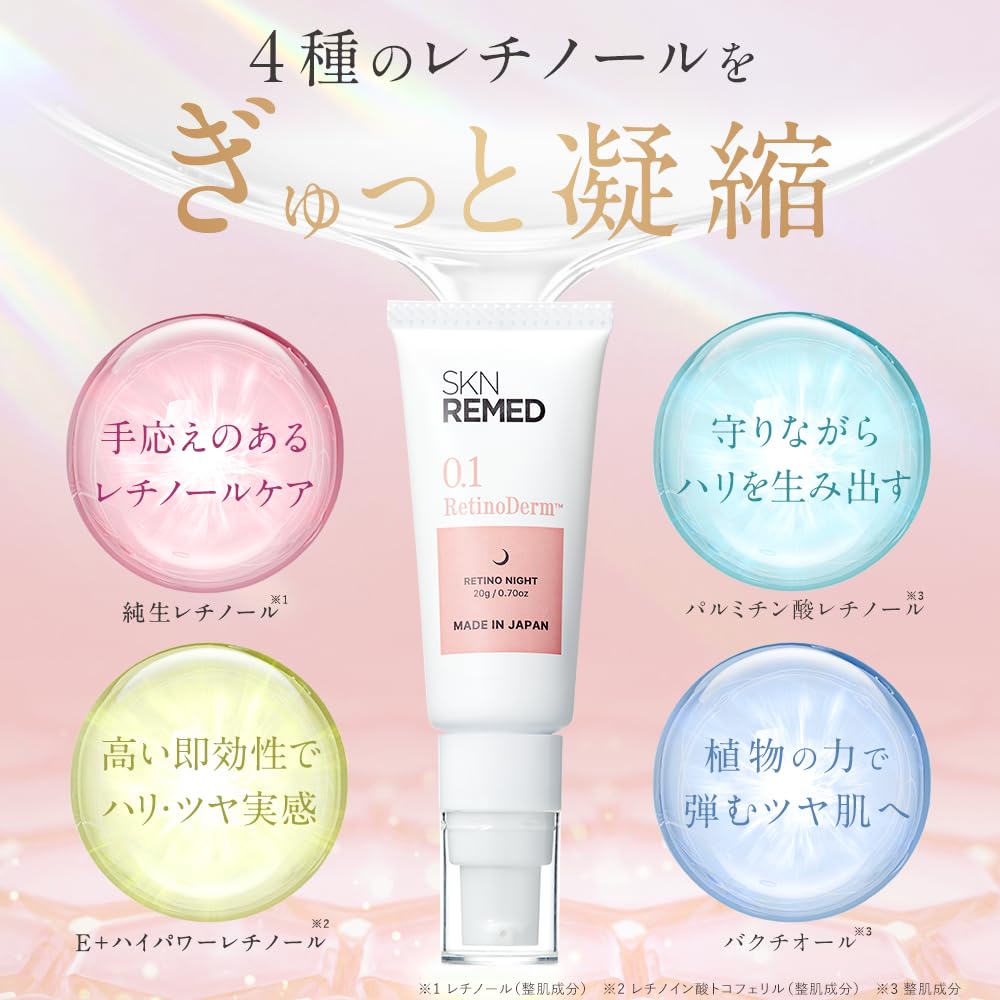 SKN REMED Retinol Serum Crema pentru retinoderma (Nivelul 0.1) (Cremă de față/Cosmetice/Pori/Îngrijirea pielii/Cosmetice/Frumusețe)