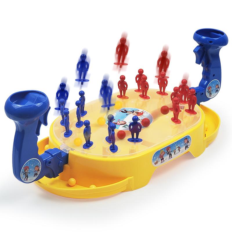 Toys, Launch Catapult Marbles, Parent-Child Interactive Snowman Battle Double Game, Children'S Toys