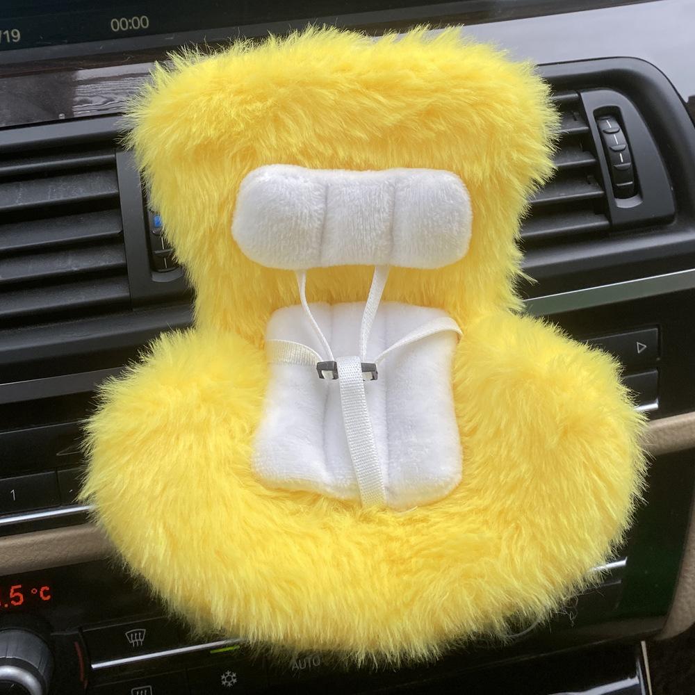 Puppensitz Autozubehör Ornament Labub Sicherheitssitz Puppenzubehör Dekoration