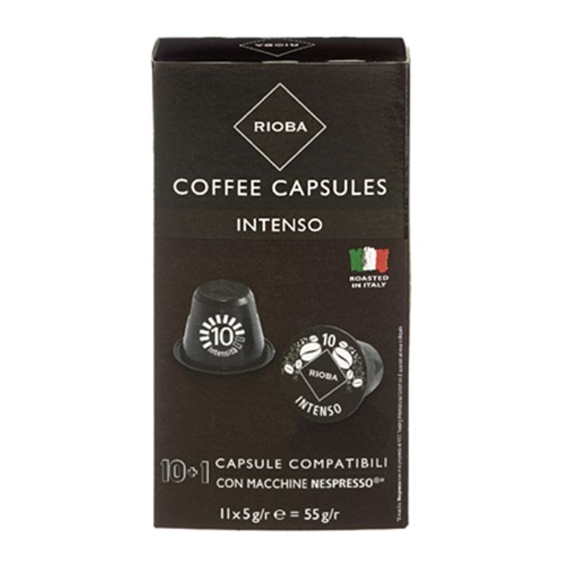 Rioba Intenso Coffee Capsules (11 capsules)