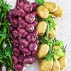 Realistic Fake Vegetables Potato String Hanging Decoration Prop for Kindergarten