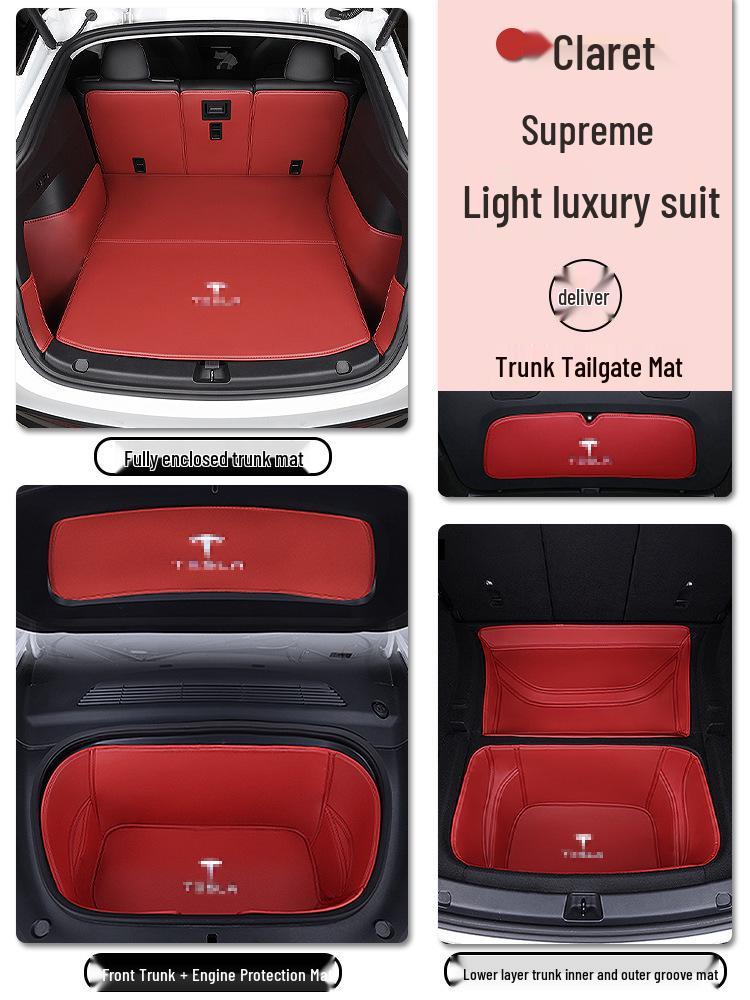 Full Coverage Trunk Mat for Tesla Model Y - Maodou Accessories