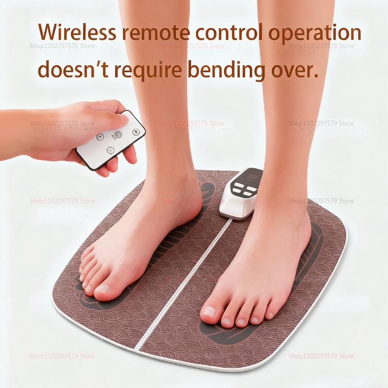 2025 Hote Sale Advanced Smart Foot Massager Pedal Microcurrent Physiotherapy Multi-Mode Foot Pad Pain Relief Health Device