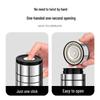 New 316 Stainless Steel Insulated Cup with Quick-Open Lid and Tea Separator