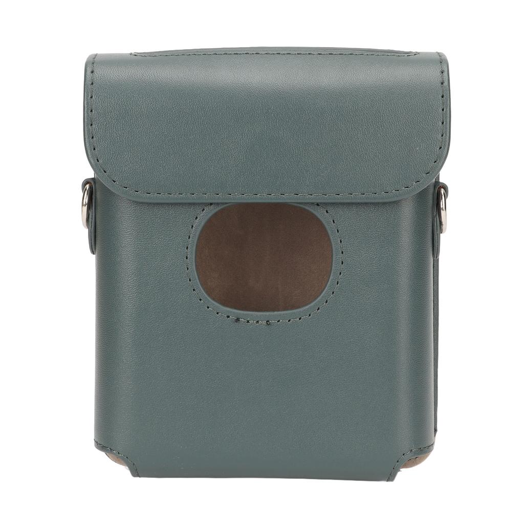 PU Leather Carrying Case Vintage Anti Scratch Camera Bag with Shoulder Strap for FujiFilm Instax