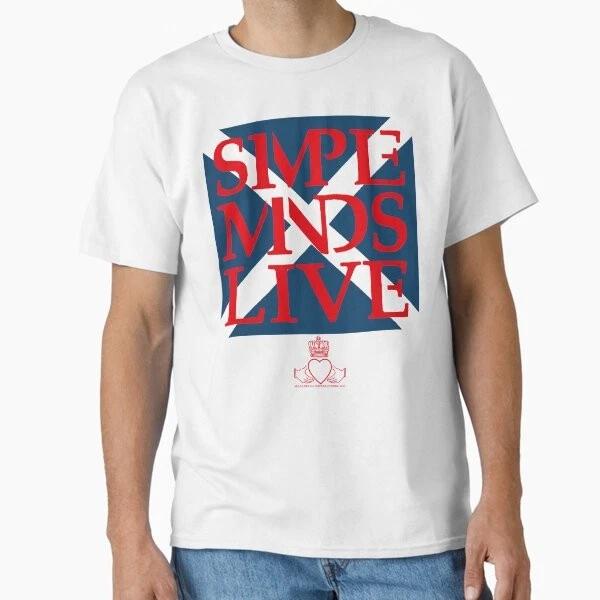 Simple Minds Promised You A Miracle Live Class Made In UsaAus TShirt S2xl S