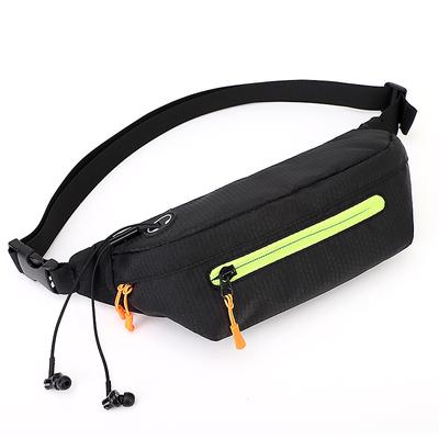 Hüfttasche für Herren, Outdoor-Sport, Handytasche, leichte, eng anliegende, unsichtbare Umhängetasche mit Kopfhöreranschluss