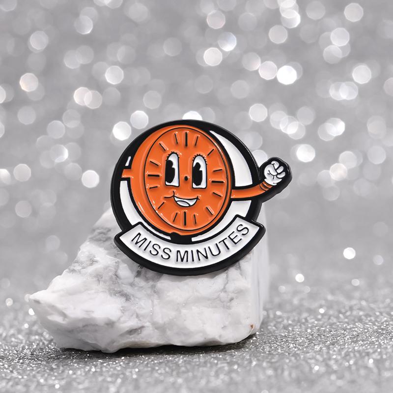 4-19pcs/set Cartoon Anime Characters Enamel Pins Custom Cute Little Monk Brooches Lapel Badges Funny Jewelry Gift for Friends