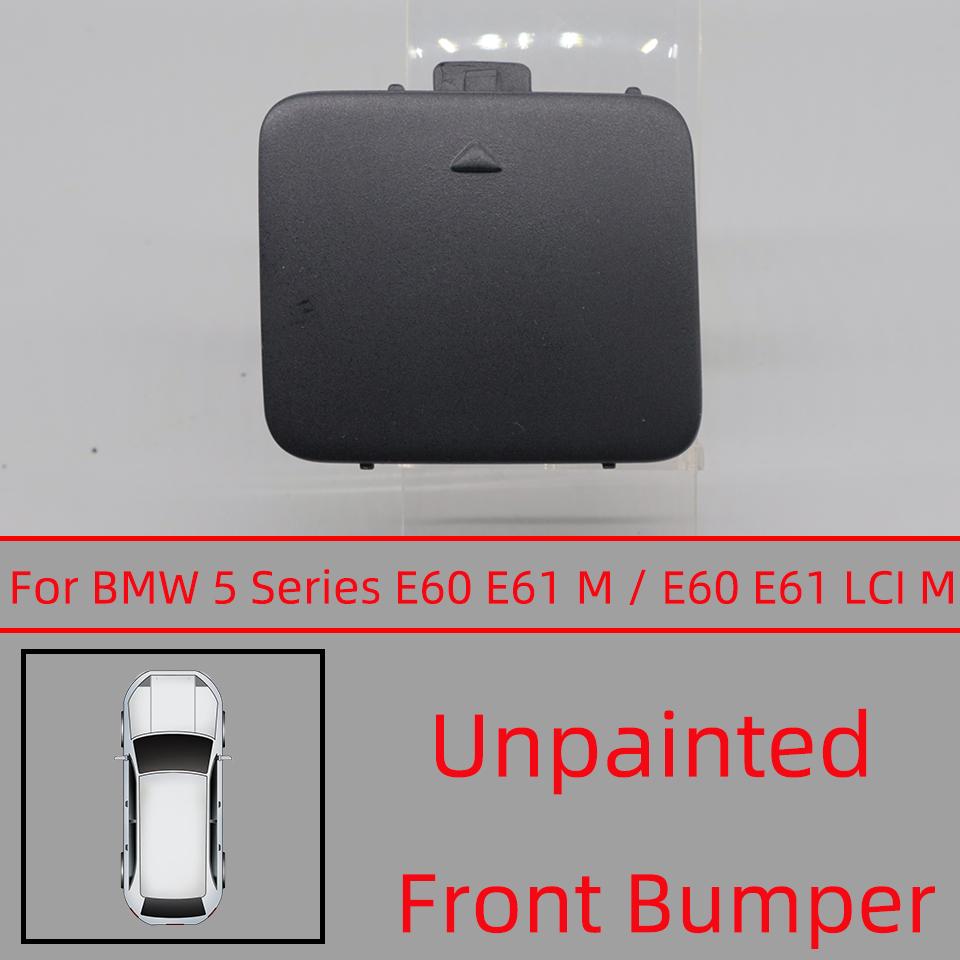 Decoration Trailer Cover Cap Front Bumper Towing Eye Hook Shell For BMW 5 E60 E61 LCI M-Sport 2004-2010 High Quality Spray Paint