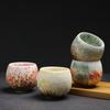 Japanese Style Ceramic Teacup Kiln Transformation Ceramic Tea Bowl Water Cup Kung Fu Single Cup Creative Teaware Drinkware New