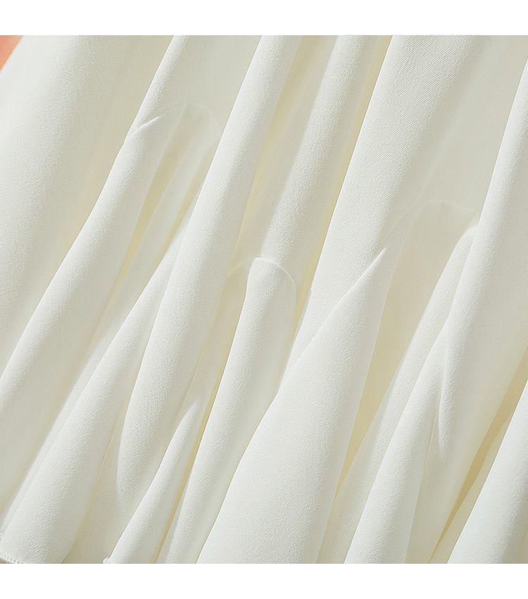 2024 Sukně midi s vysokým pasem, plisovaná, rybí ocas - Zeštíhlující, Všestranná, Áčkového střihu pro drobnější postavy na jaro/léto