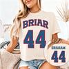 Offcampus Briar University Garrett Graham 44 Graphic Unisex 100cotton Shirt 2026 Summer New Unisexs Unisexs Ice Hockey Tshirt