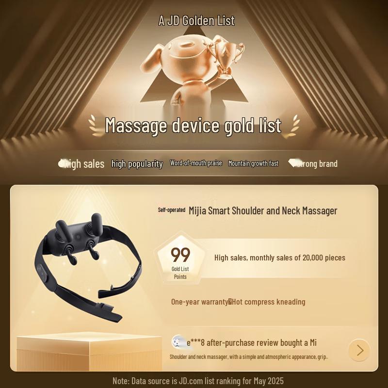 Mijia Xiaomi Smart Shoulder & Neck Massager CN Plug (adapter Included)