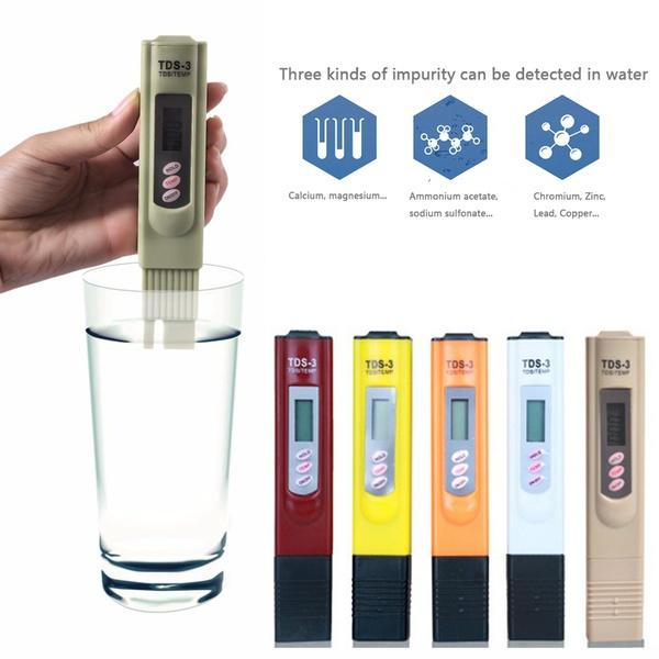 

Цифровой ЖК-TDS Тестер воды Метр Качество воды Ppm Фильтр чистоты