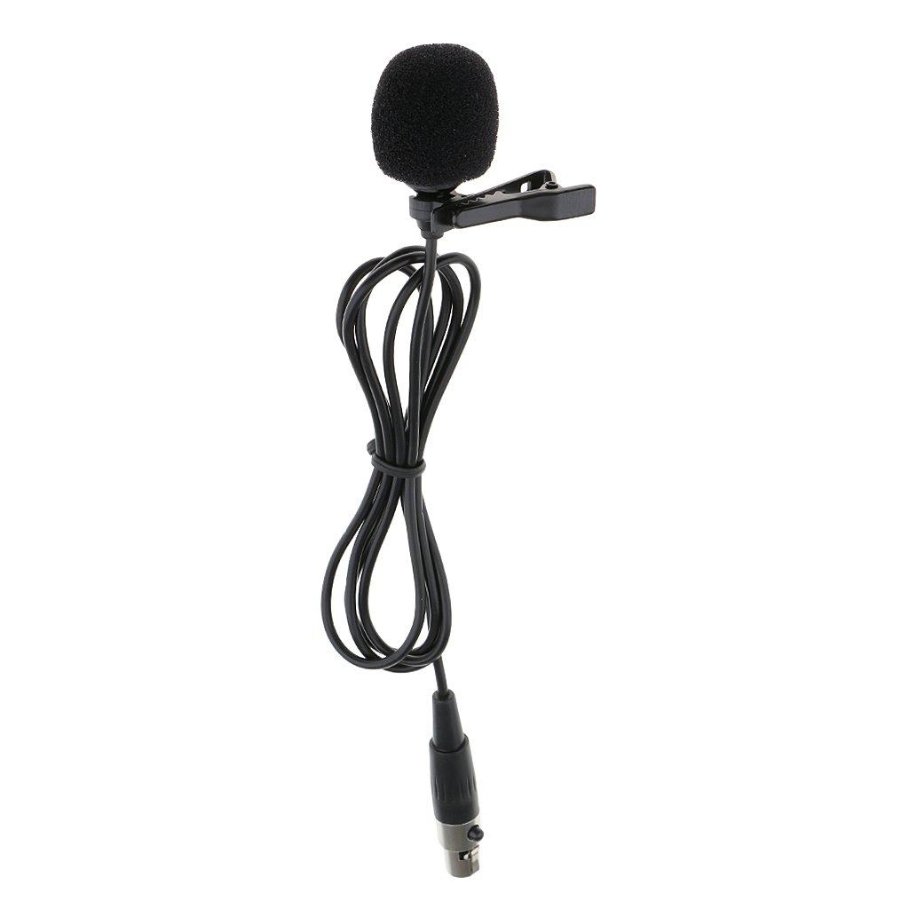 Phantasmia Lavalier Microphone 3.5mm 3Pin XLR 4Pin Compatibility 1m Cable Condenser Unidirectional Vocal Speech Dance Sports Instrumental Solo