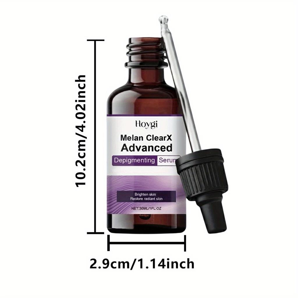HOYGI Advanced Melanin Whitening Facial Serum - 1.5% Tranexamic Acid, Niacinamide, Arbutin, Salicylic Acid Facial Serum