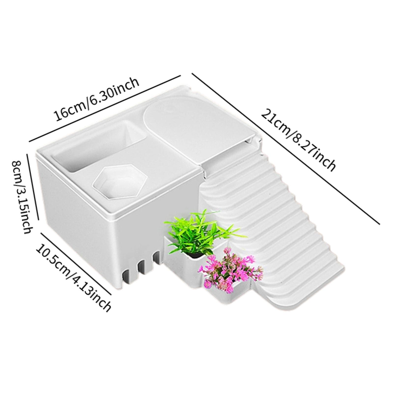 

Turtle Basking Platform with Ladder Tortoise Climbing Platform Aquarium Turtles Tank Decorations Fish Tank Dock Platform