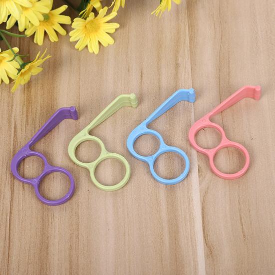 24Pcs Finger Ring Phone Bracket Hands-Free Finger Support Holder Plastic Desk Phone Stand with Anti-Slip Base