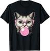 Cute Cat Shirt for Women Funny Cat Lovers T-Shirt Unisex T-Shirt