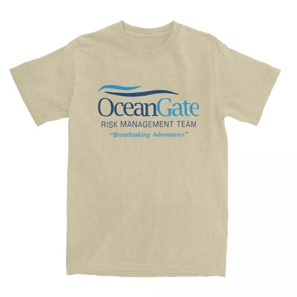 Funny OceanGate Risk Unisexagement Breathtaking Adventures T-Shirt Unisex Women Round Neck Cotton Tees Graphic Clothing