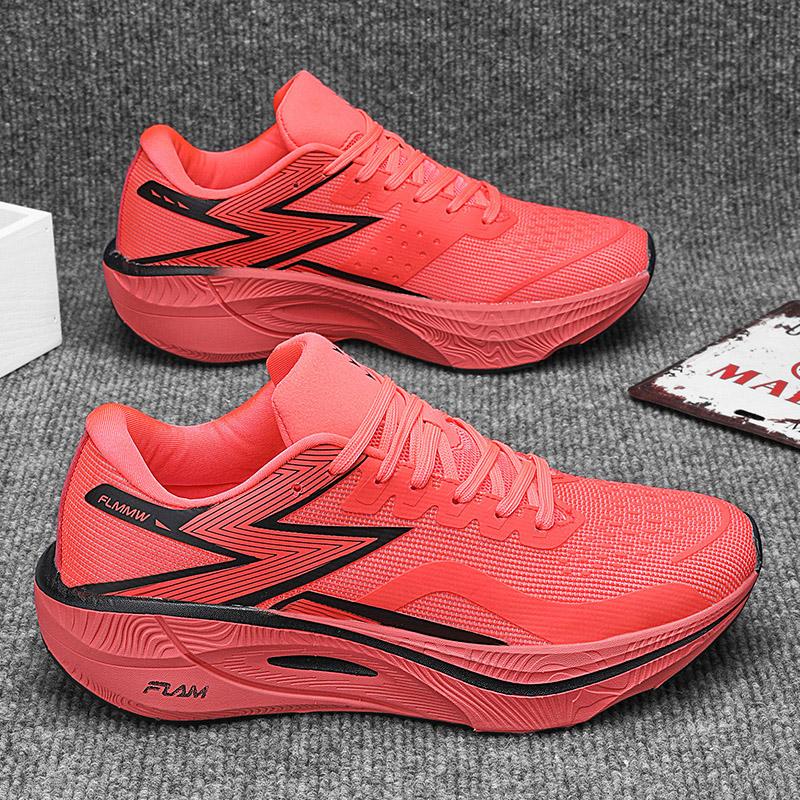 Running Shoes Men Women Flat Mesh Breathable Lightweight Outdoor Sports Jogging Shoes Comfortbale Lace-up Tennis Shoes for Men