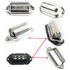 2PCS 6 LED Car License Number Plate Light For SUV Truck Trailer Van Tag Step Lamp White Bulbs Car Products License Plate Lights License Plate Lights